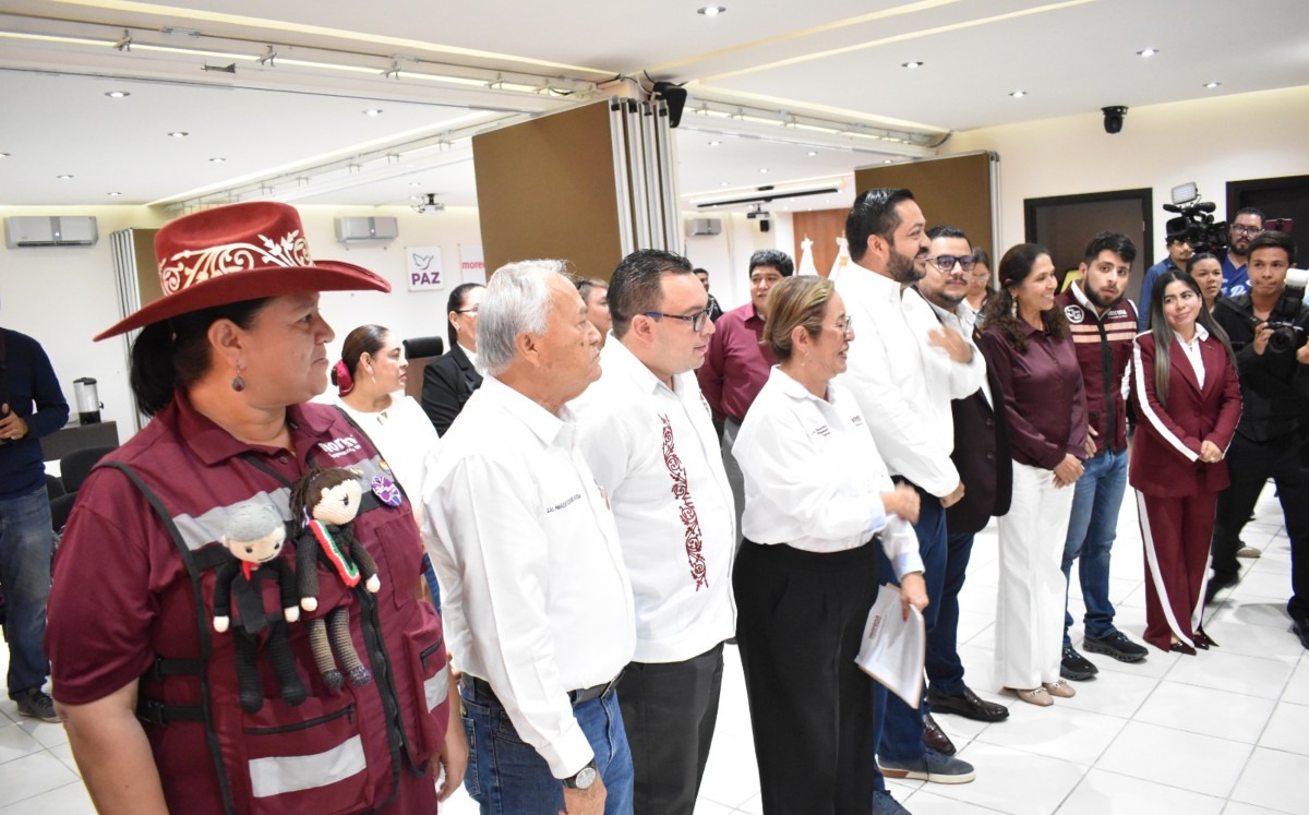 Presentaron el recurso para que el Tribunal Electoral lo resuelva. | CORTESÍA MORENA