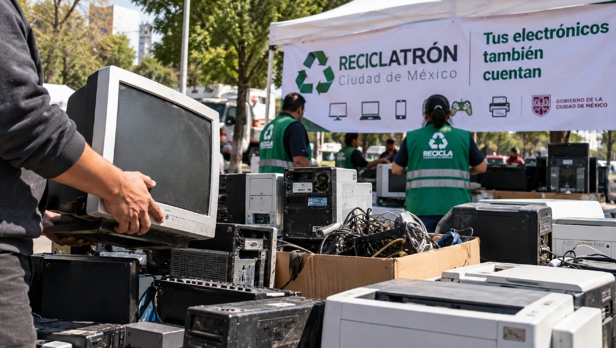 ¿Dónde reciclar electrónicos y pilas en CdMx? Hay 3 programas activos | IA DISCOVER