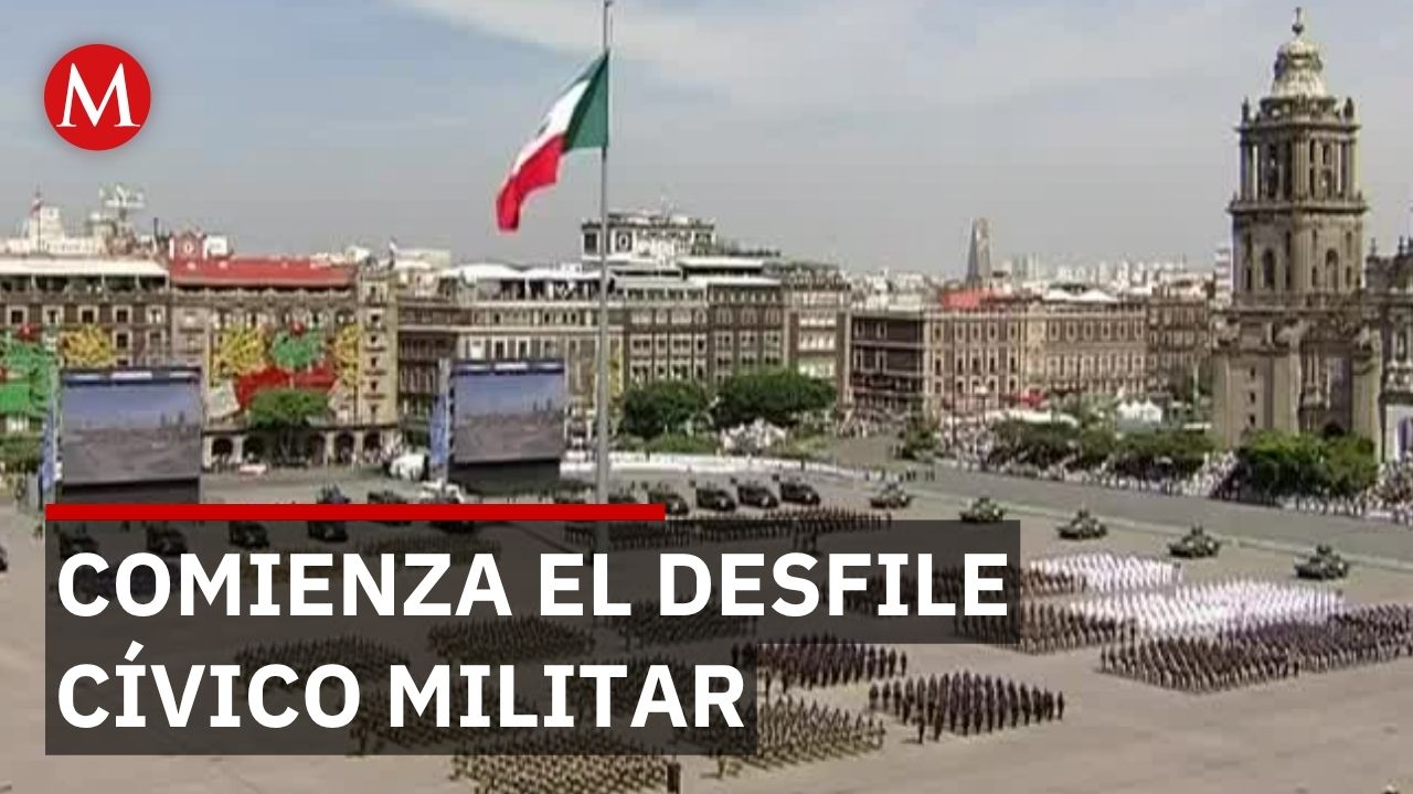 Sheinbaum llega al Zócalo para encabezar Desfile Cívico Militar 2026