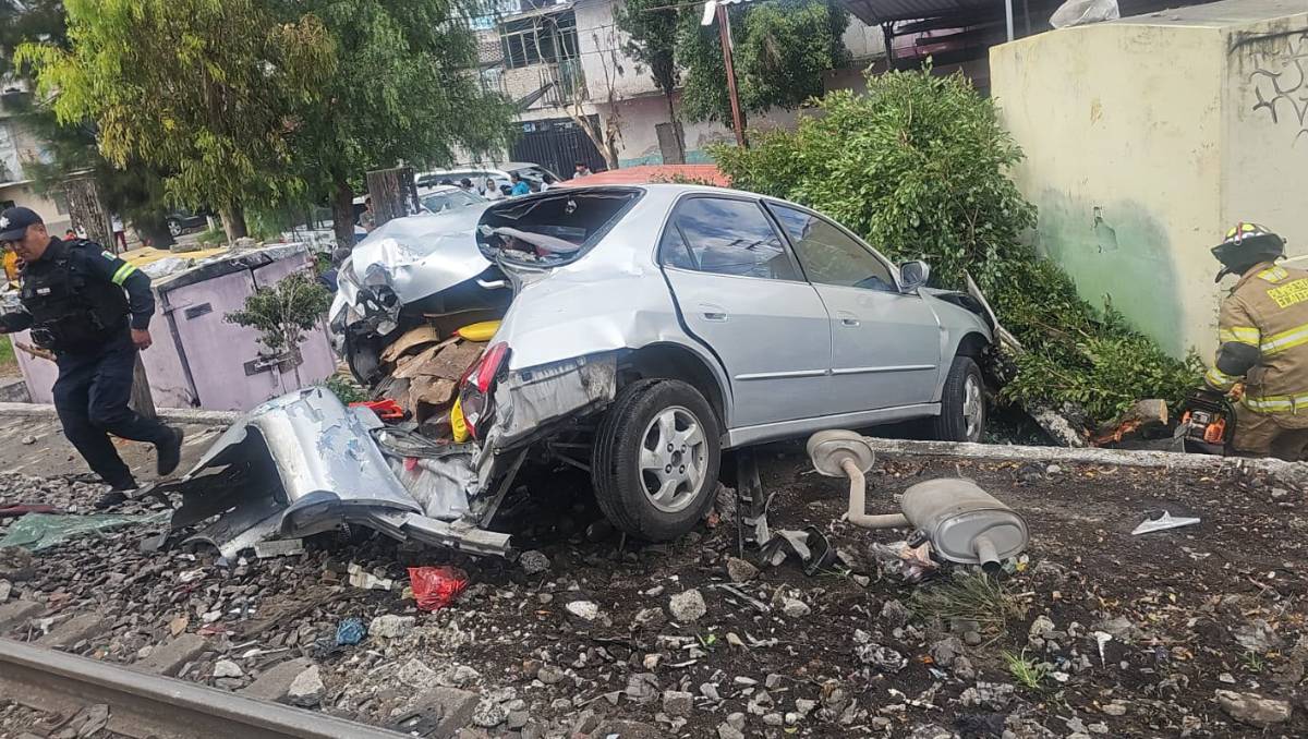 El accidente ocurrió en la zona limítrofe con la alcaldía Gustavo A. Madero. | Foto: Especial
