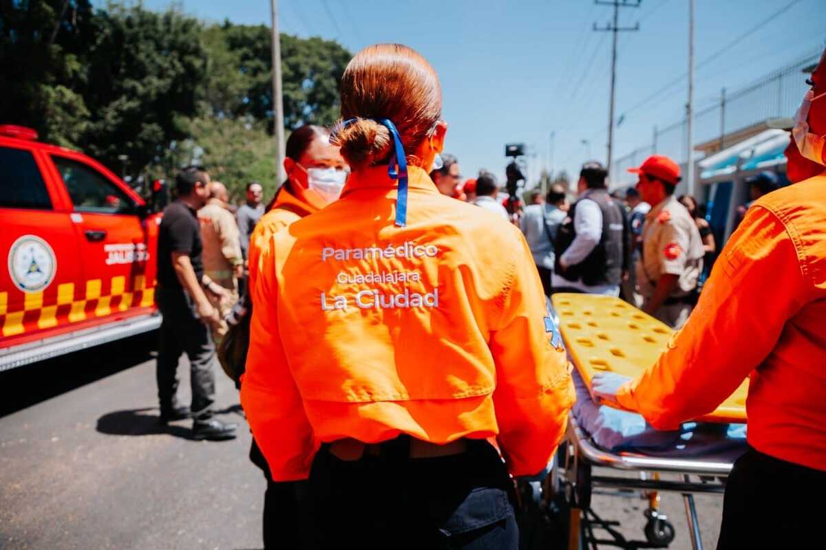 Alistan simulacro en Guadalajara. (Cortesía)