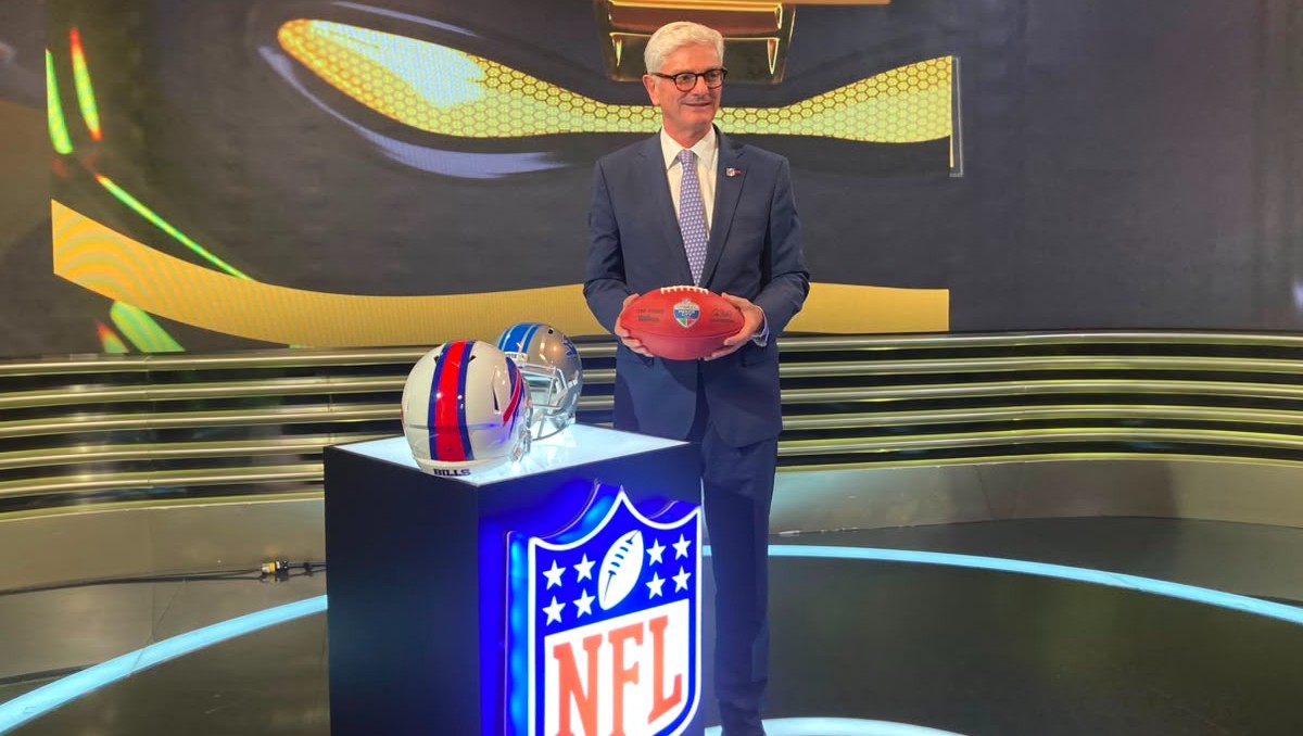 Arturo Olivé abre la posibilidad de que haya más partido de la NFL en México (Mario Badillo)