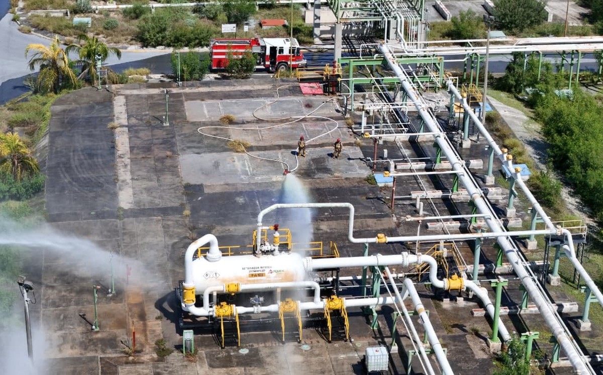 Central de Medición Km. 19 de Pemex. | Foto: Cortesía