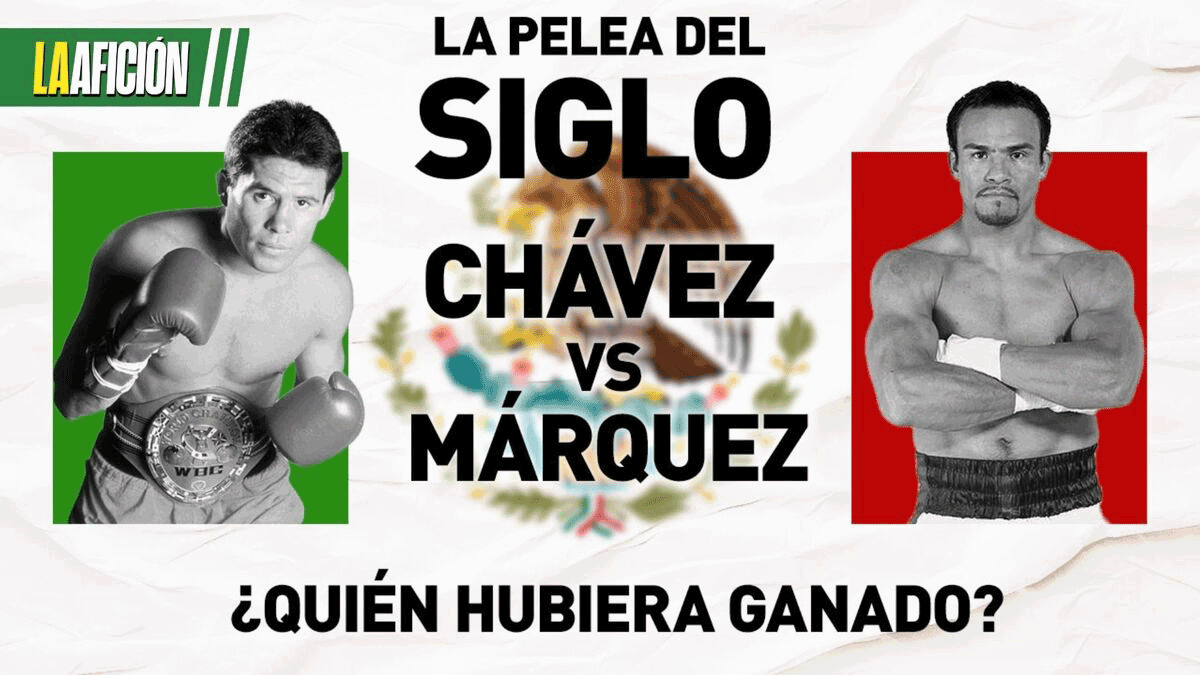 Chávez y Márquez nunca pelearon, pero la IA revela quién habría ganado