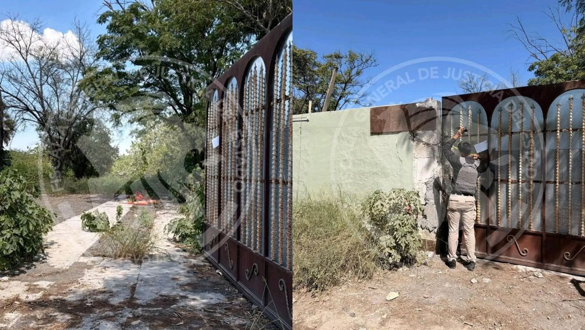 El despliegue operativo de la AEI se realizó en una finca de la colonia Montebello, en Juárez | Especial