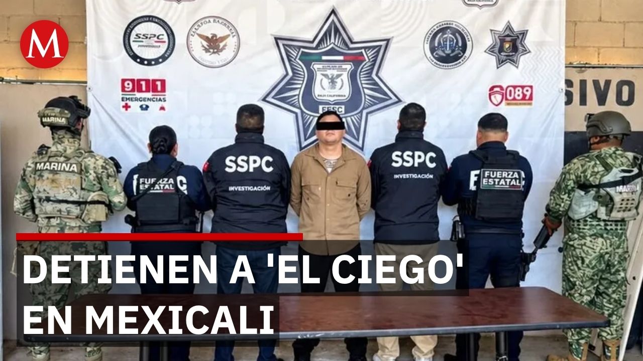 Detienen en Mexicali a Víctor Alfonso 'N', operador de una célula delictiva del Cártel de Sinaloa