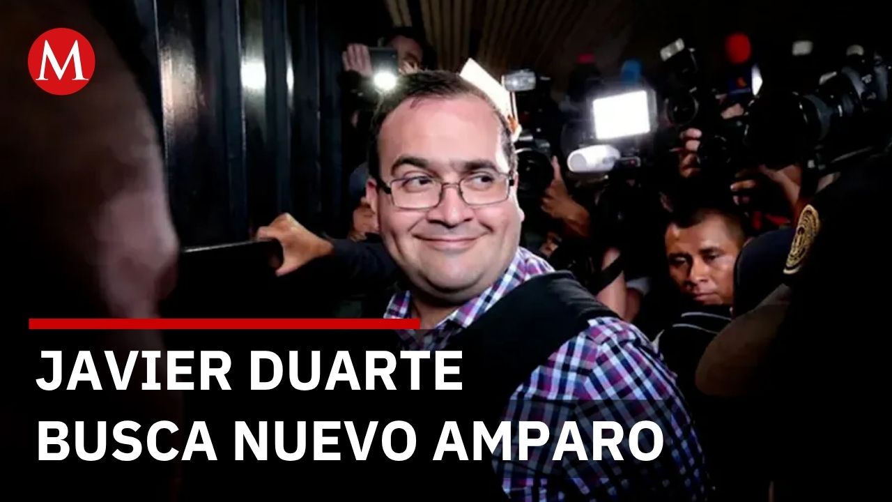 Exgobernador Javier Duarte promueve amparo para evitar nueva orden de aprehensión