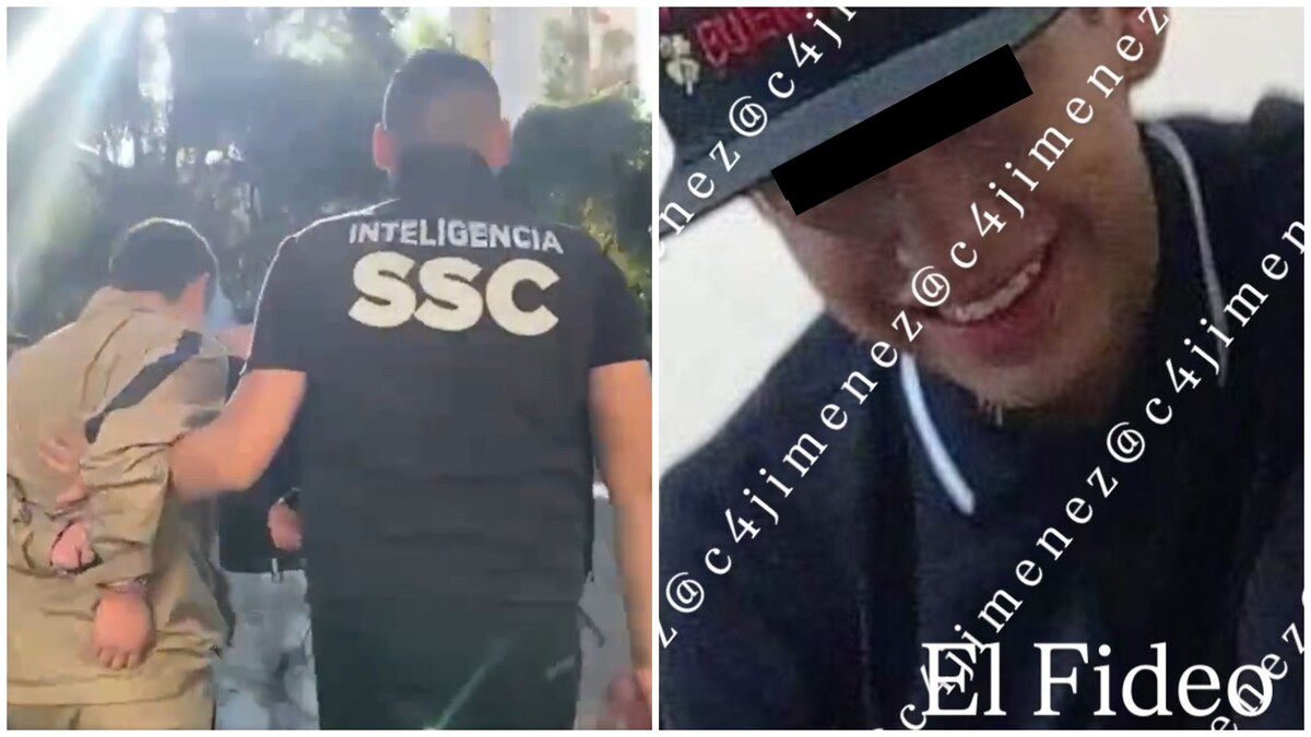 'El Fideos' fue detenido junto con otro menor de edad y un hombre de 38 años. | Especial