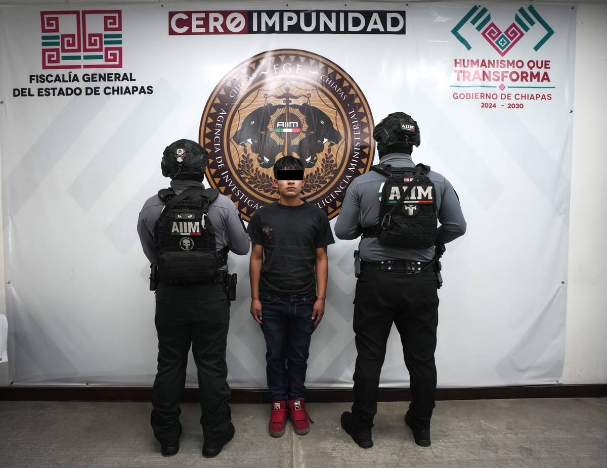 La Fiscalía de Chiapas informó que solicitará 100 años de prisión contra el detenido. | Especial