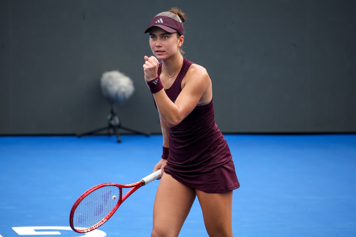Iva Jovic sigue en carrera por defender la corona del Guadalajara Open. (Farid Santos)