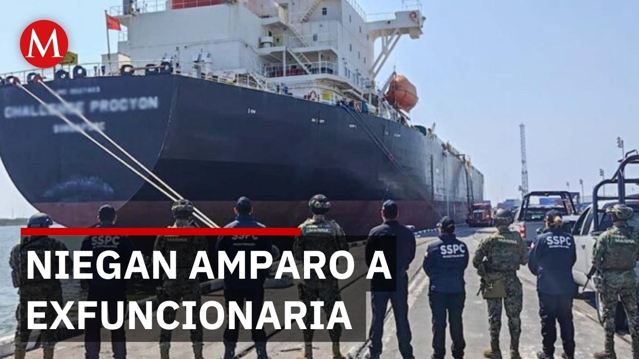 Juez rechaza amparo a exfuncionaria de aduanas acusada de huachicol fiscal