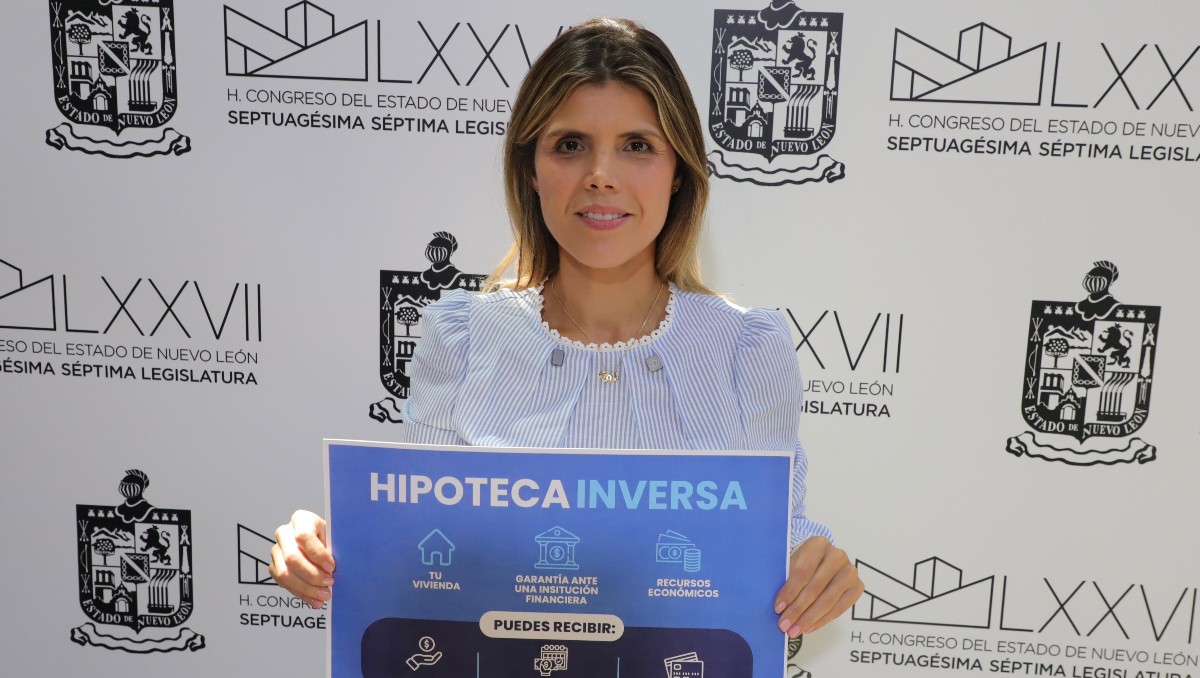 La legisladora señaló que la hipoteca inversa ya es una figura vigente en la Ciudad de México. | Especial