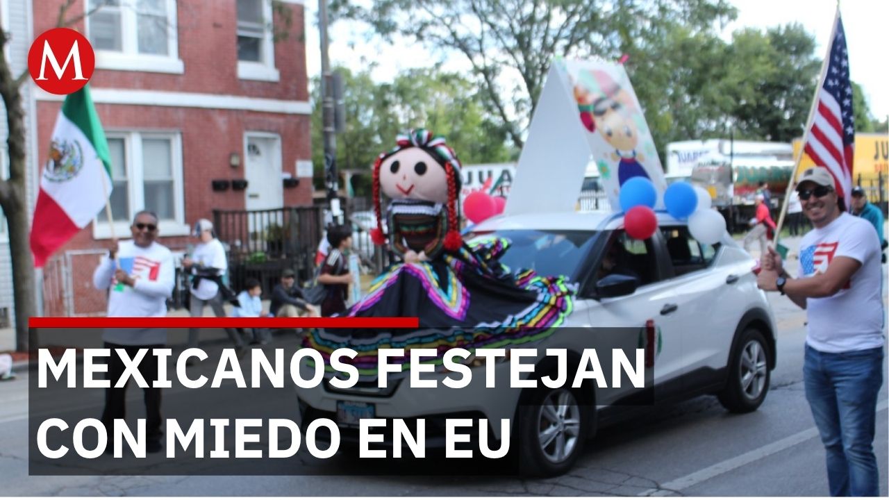 Mexicanos celebran independencia en EU pero con miedo a ser deportados