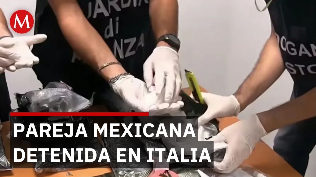 Dos mexicanos detenidos en Italia con 17 kilos de metanfetamina; es el mayor decomiso del país