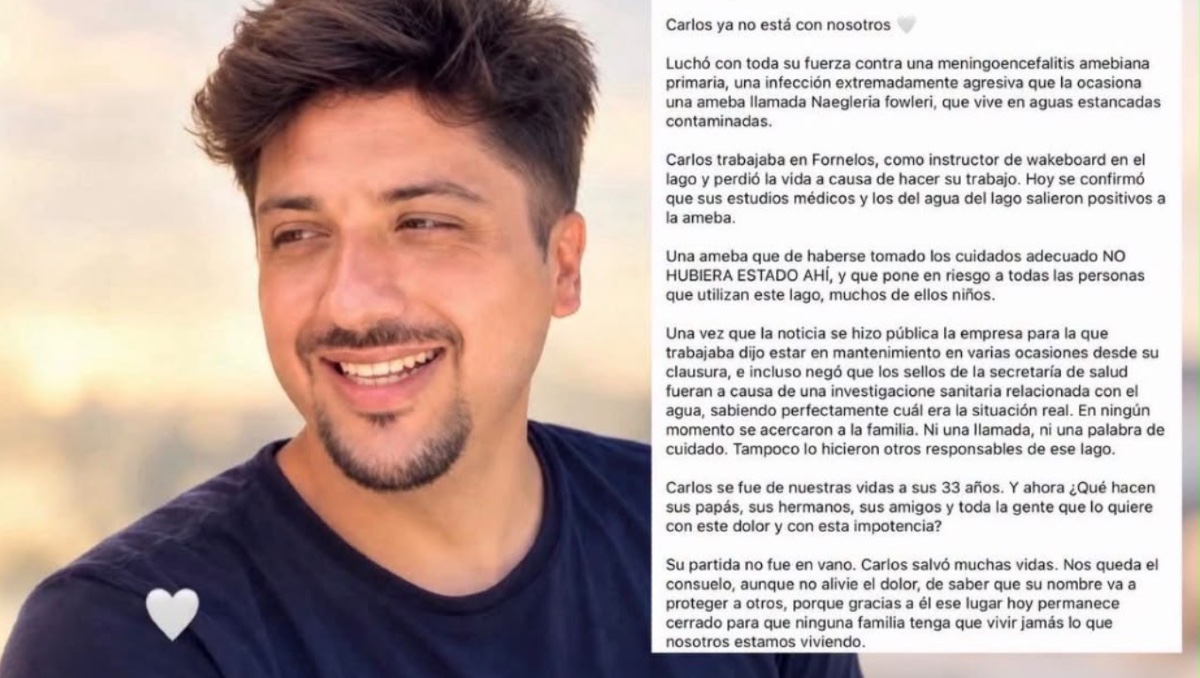 Muere instructor de 33 años tras infección que destruye tejido cerebral. | Especial