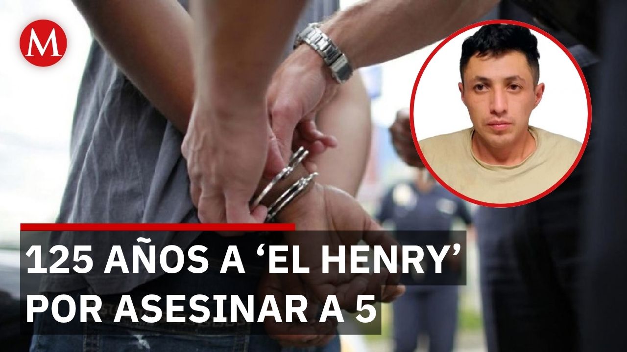 Sentencian a Irving Adán 'N' a 125 años por asesinato de 5 personas en Temoaya