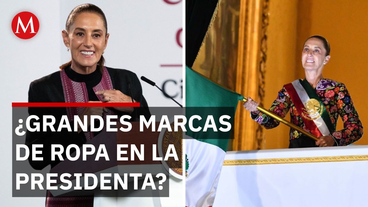 Sheinbaum aclara dudas sobre sus atuendos: "Yo reciclo mi ropa"