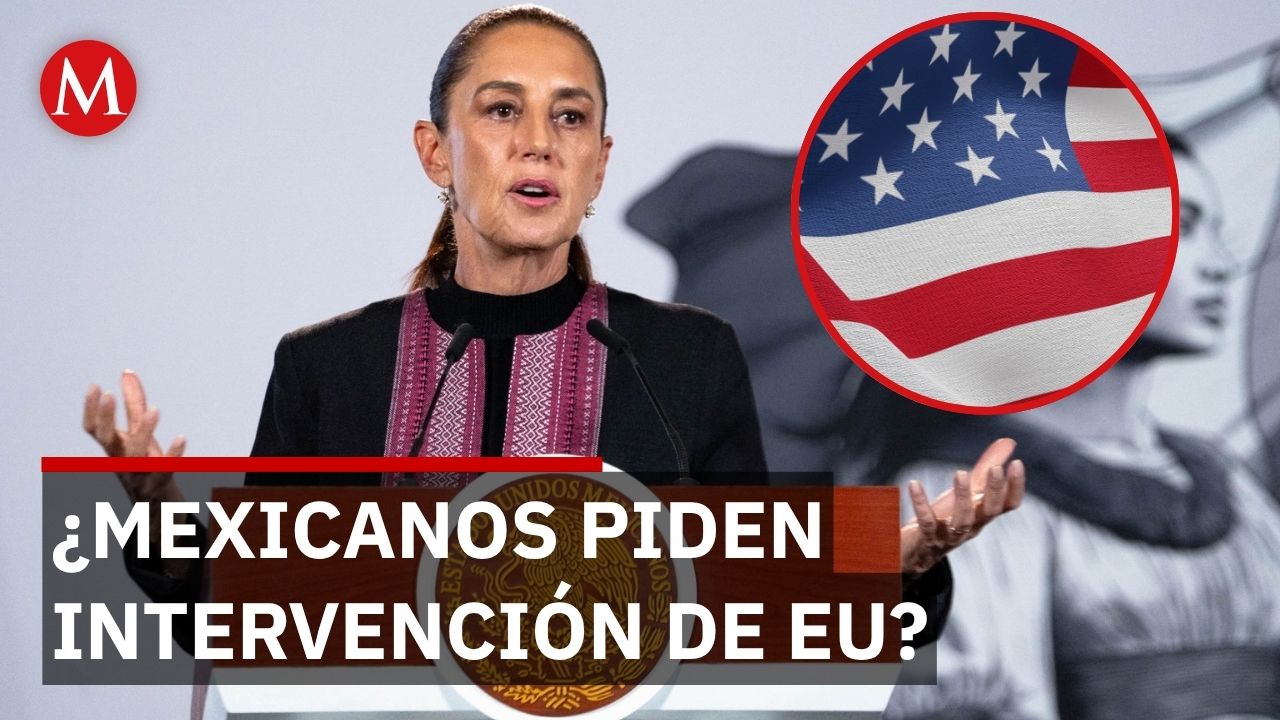Sheinbaum confronta encuesta de EU sobre intervención en México