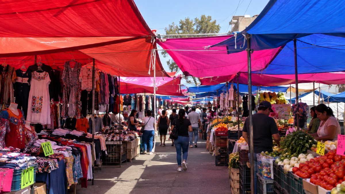 Este es el significado de las características lonas de los tianguis | IA DISCOVER