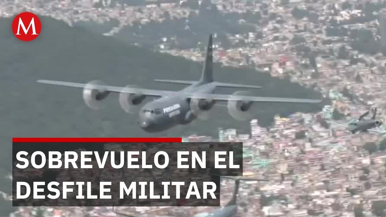 Sobrevuelo en el Zócalo: la experiencia única del Desfile Militar