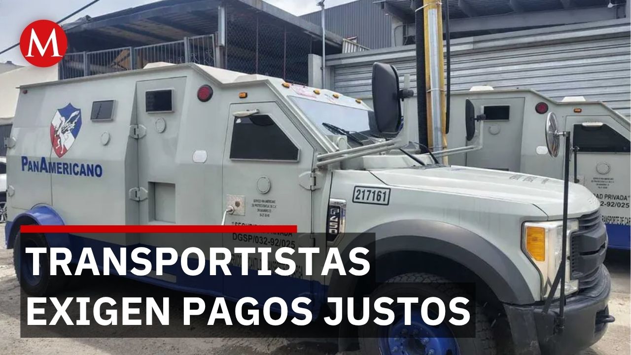 Transportistas de valores advierten sobre sueldos insuficientes y riesgo laboral extremo