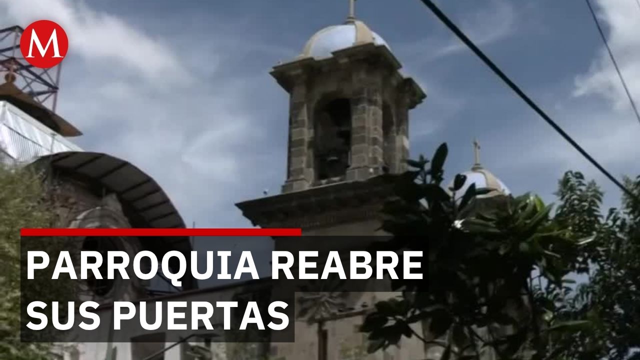 Tras 9 años del sismo, parroquia restaura cúpula dañada por 30 toneladas de escombros