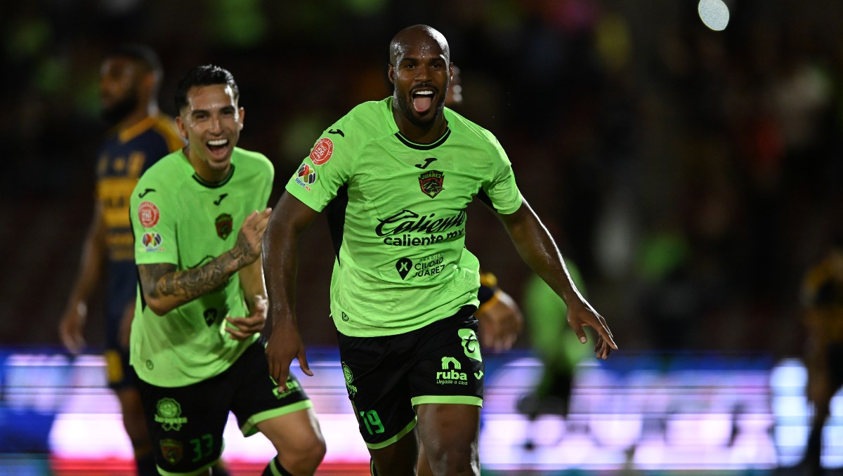 Óscar Estupiñán le hizo doblete a Tigres en la primera victoria de FC Juárez en el Apertura 2026 (Imago7)
