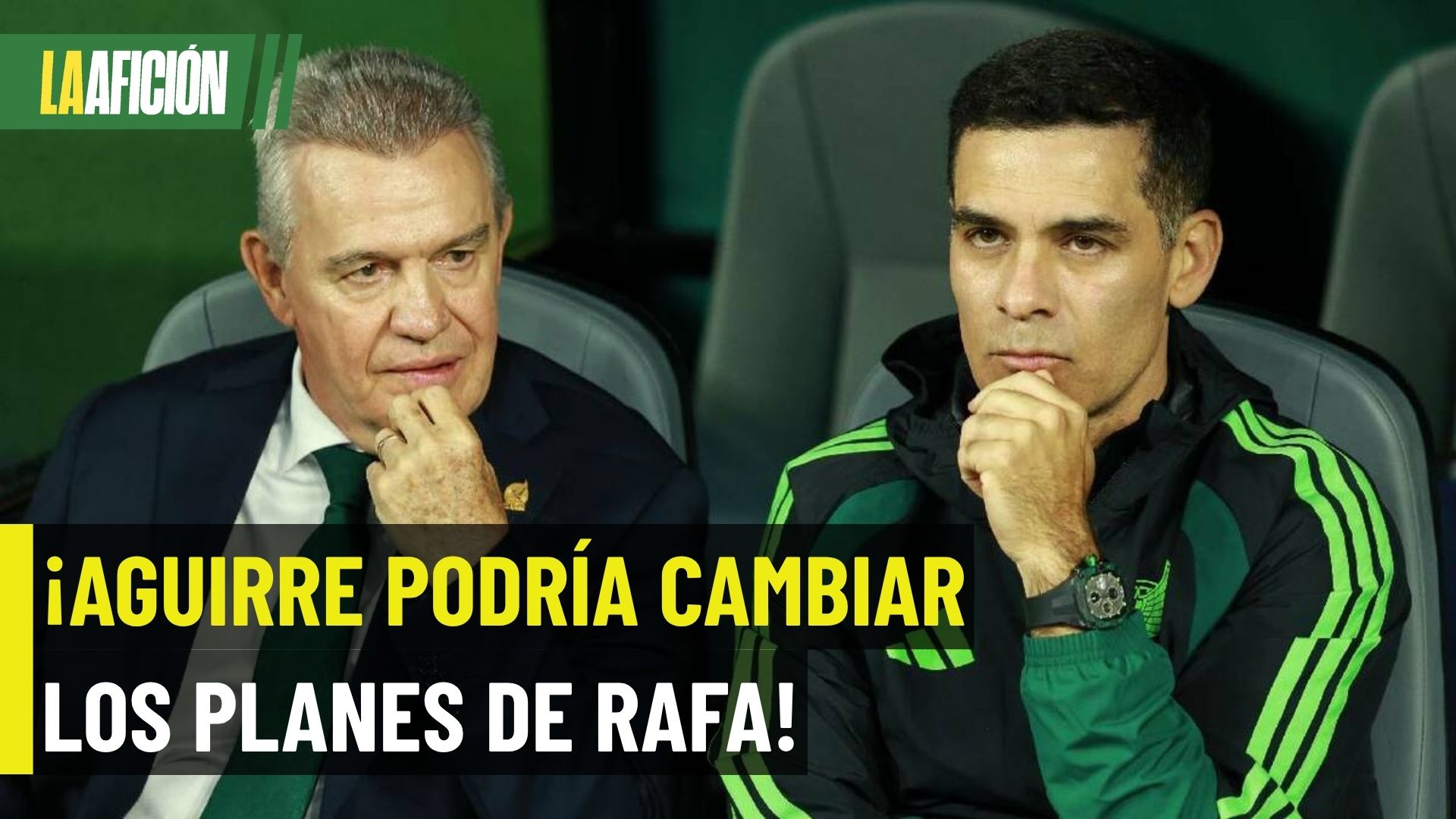 ¡Problemas para Rafa! Javier Aguirre podría cambiar los planes del cuerpo técnico del ‘Tri’