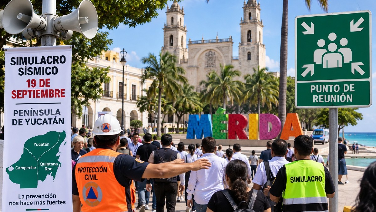 Segundo Simulacro Nacional en la Península de Yucatán | IA Discover