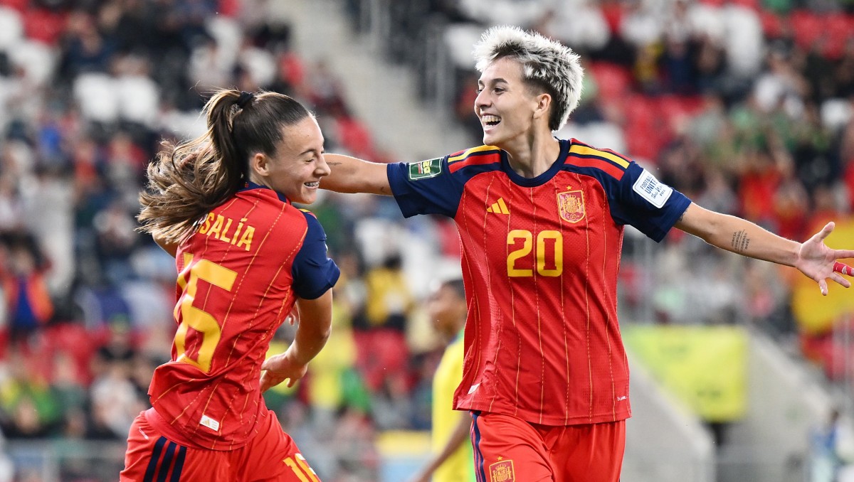 España vence por la mínima a Brasil y avanza a las Semifinales del Mundial Femenil Sub 20 (X @SEFutbolFem)