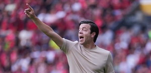 Esteban Solari, técnico de Pumas, habló sobre lo que debe mejorar su equipo tras el empate contra Atlas.