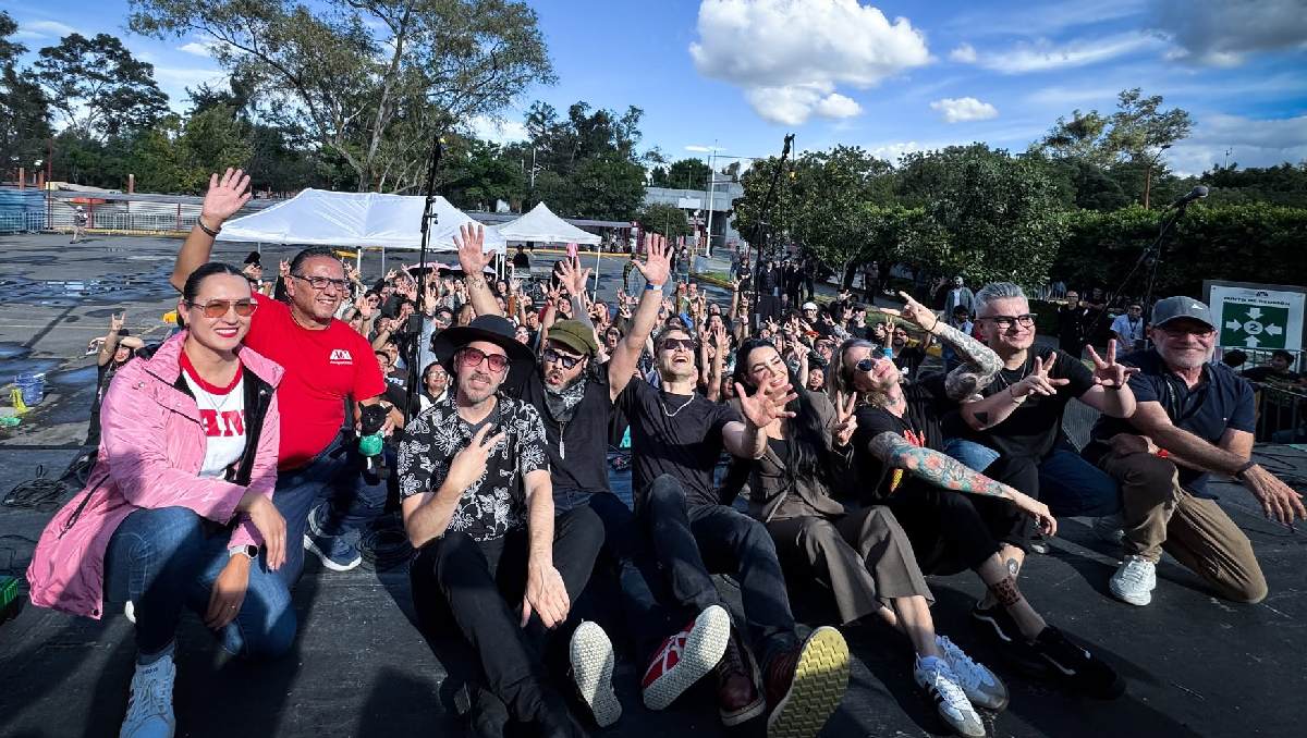 Jóvenes músicos participaron en una de las etapas del Festival Metro Rock en la UAM Azcapotzalco. | Especial