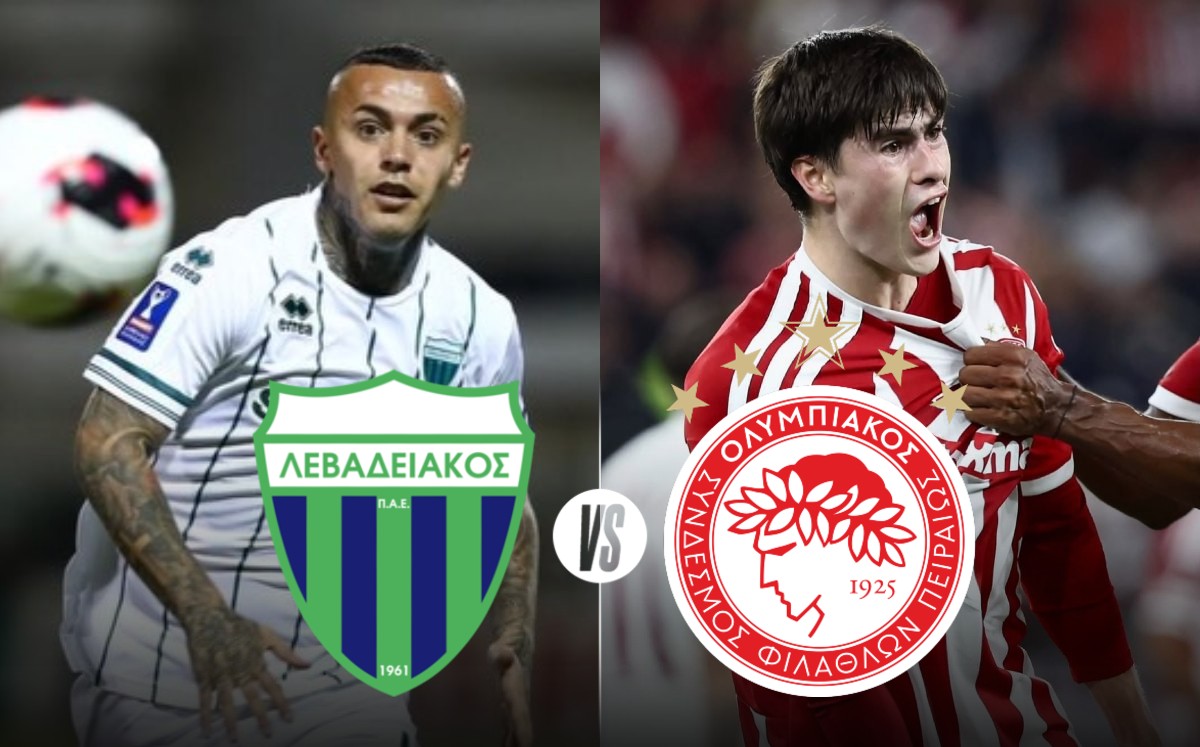 Levadiakos vs Olympiacos EN VIVO partido de Superliga de Grecia 2026 (Instagram @levadiakos_fc/@hormiga_glez)