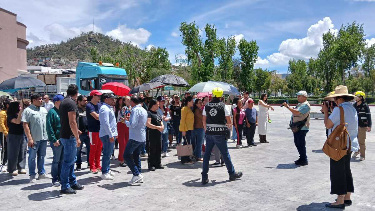 Segundo Simulacro Nacional se realizó en Hidalgo. (Teodoro Santo)