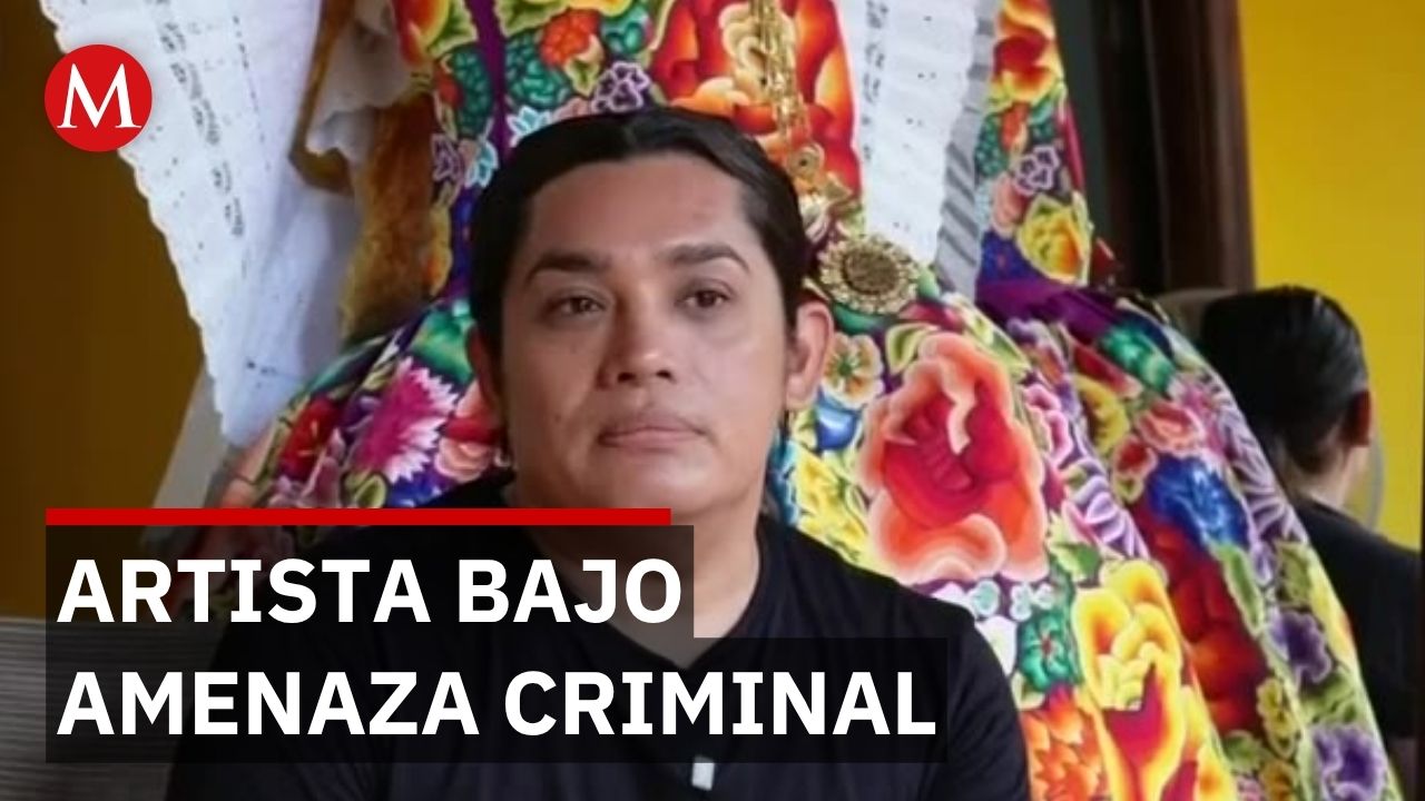 Artista oaxaqueña recibe ataque tras rechazar extorsión de grupo criminal
