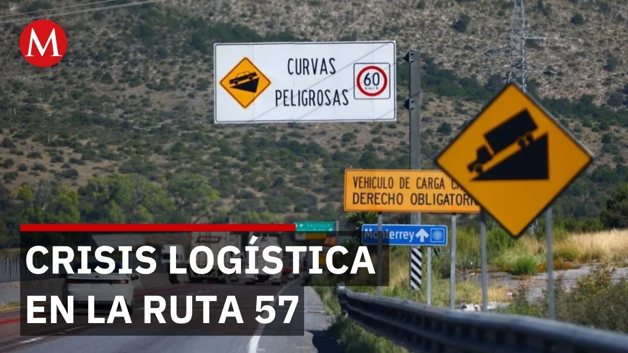 Carretera 57 mueve 40% de cargas pero insuficientes carriles generan pérdidas millonarias