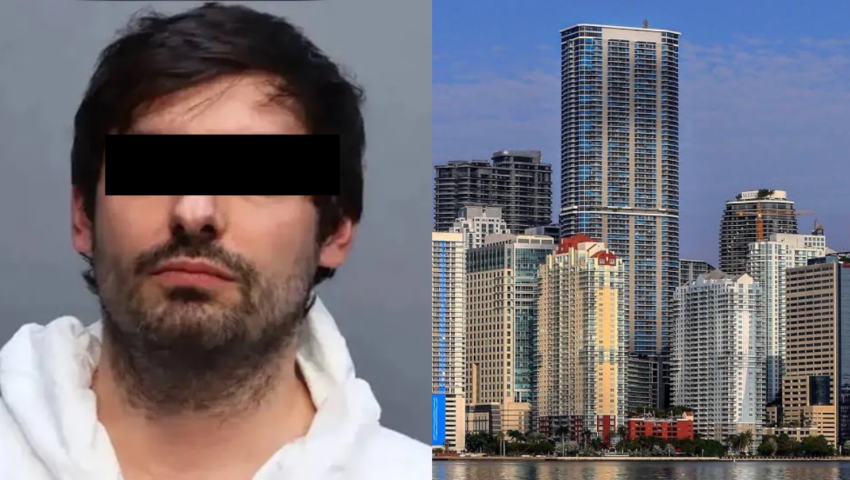 Cremasco Cicero junto a edificio de Brickell. | Especial