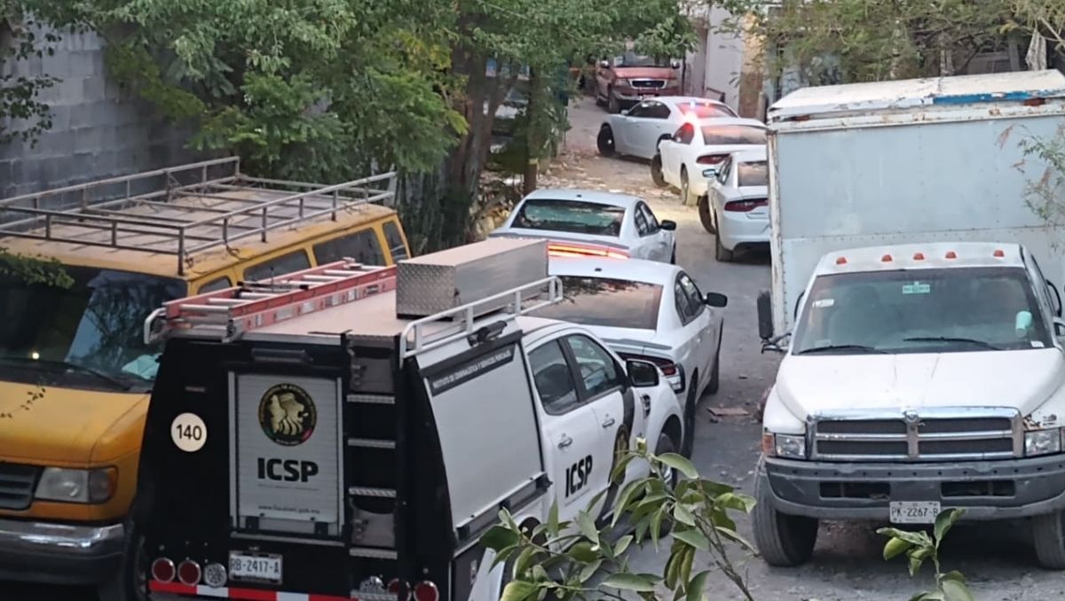 El operativo se realizó en la colonia Unidad del Pueblo, en Monterrey.