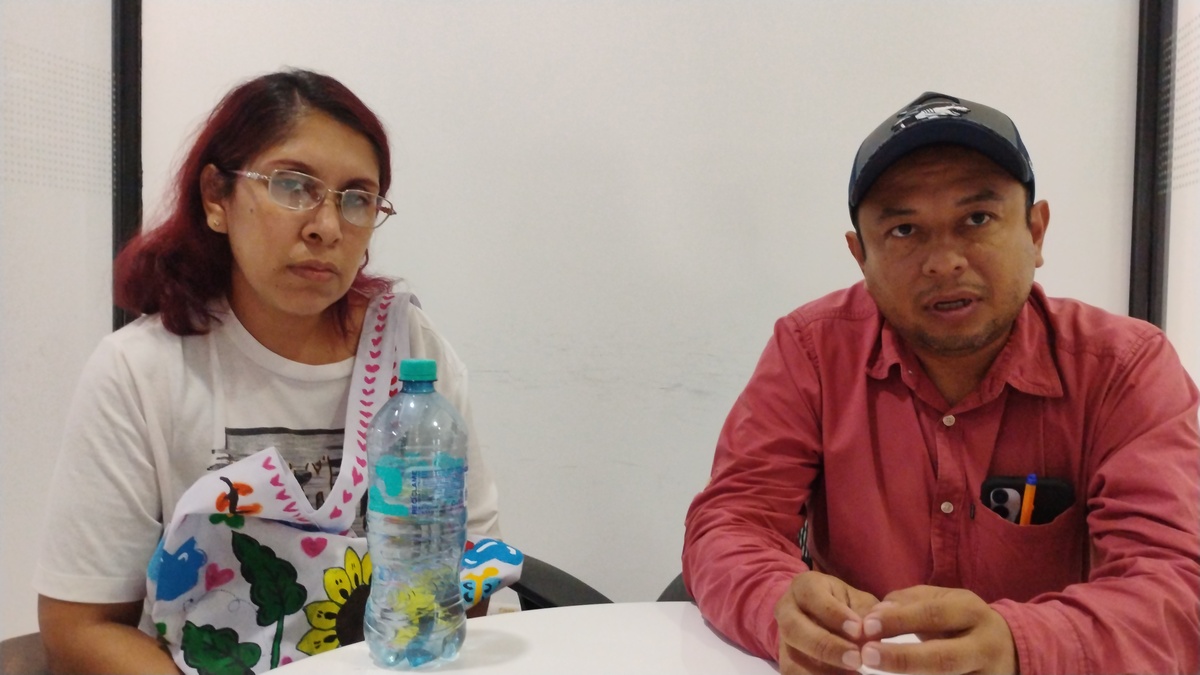 Padres de Danna Yanina en entrevista con MILENIO (Foto: Cristina Gómez)