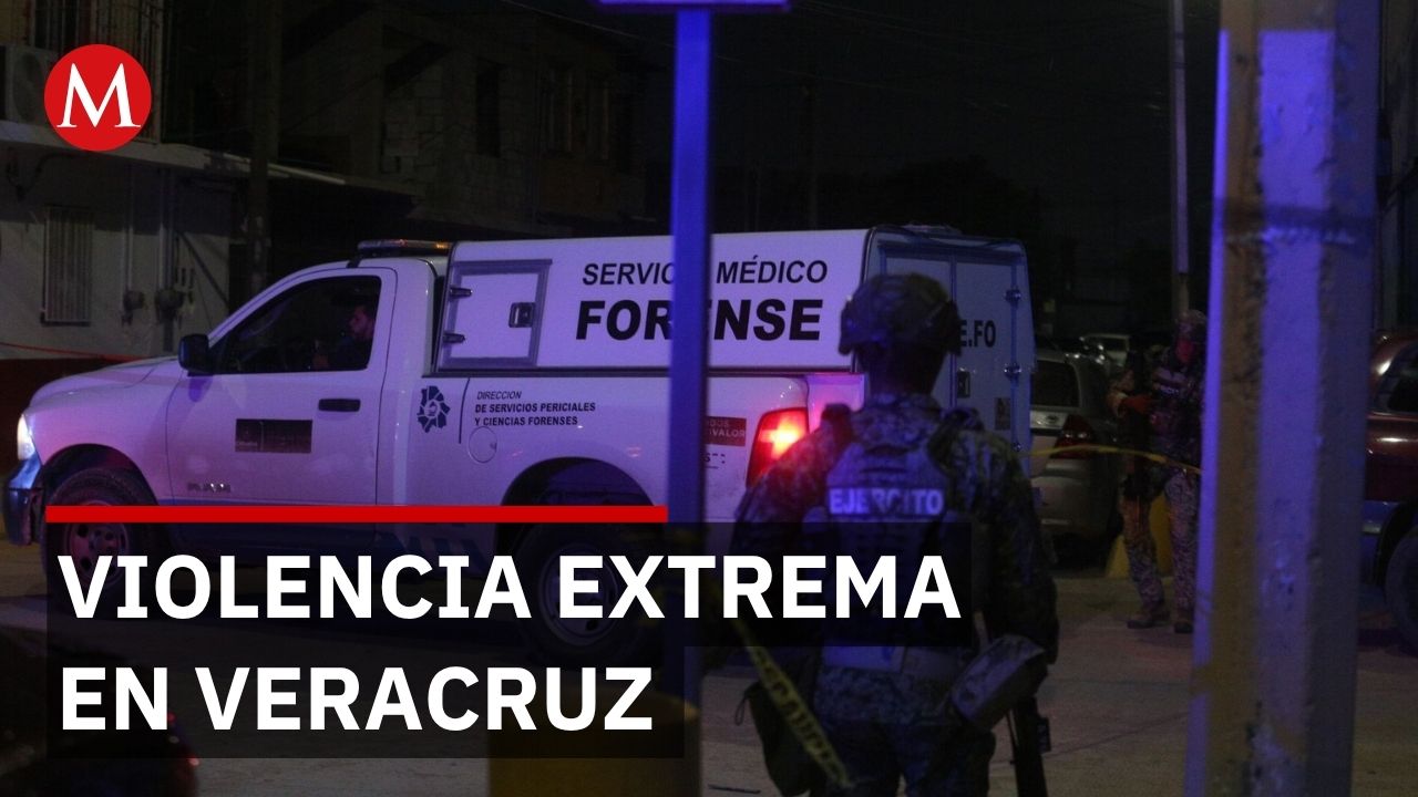 Al menos 4 personas mueren y 5 resultan heridas por hechos violentos en Veracruz
