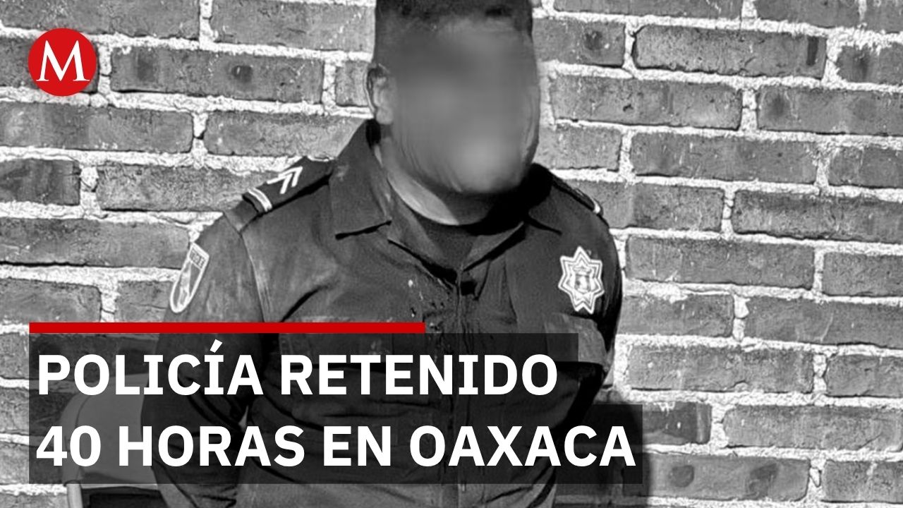 Policía estatal abre fuego contra topiles y permanece retenido en Oaxaca