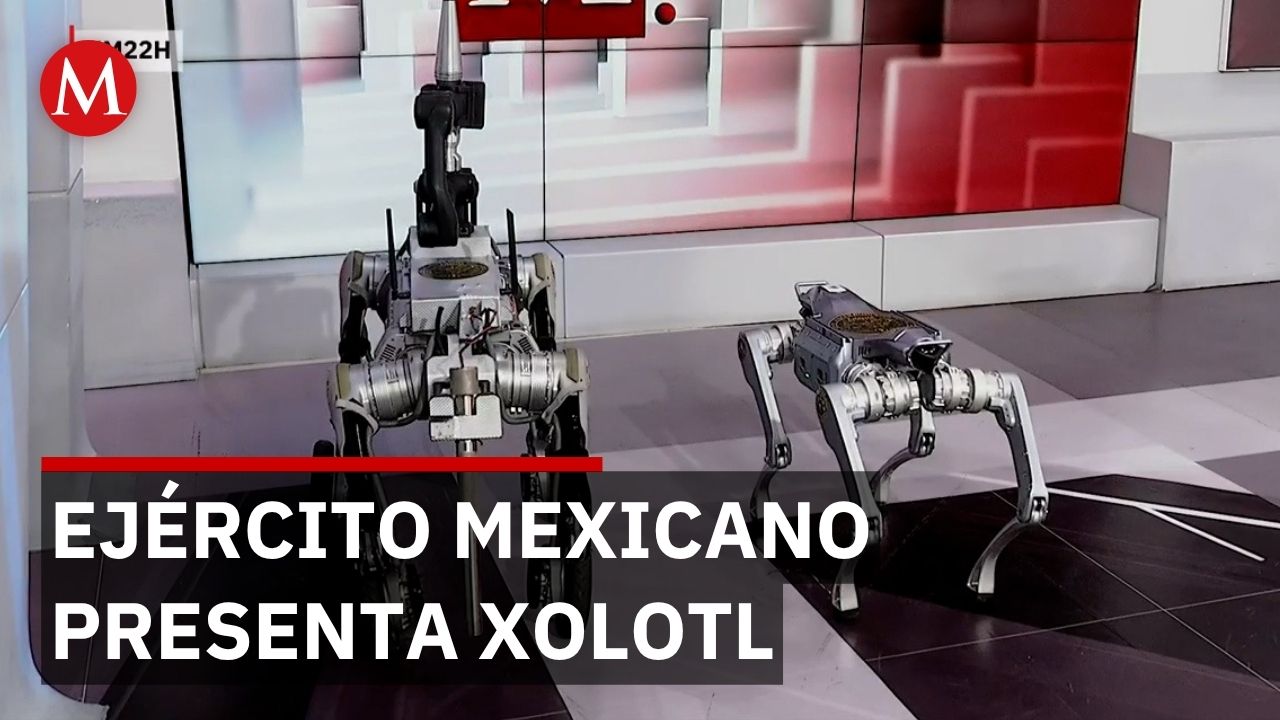 Xolotl, el robot que protege a desactivadores de bombas en operaciones de alto riesgo