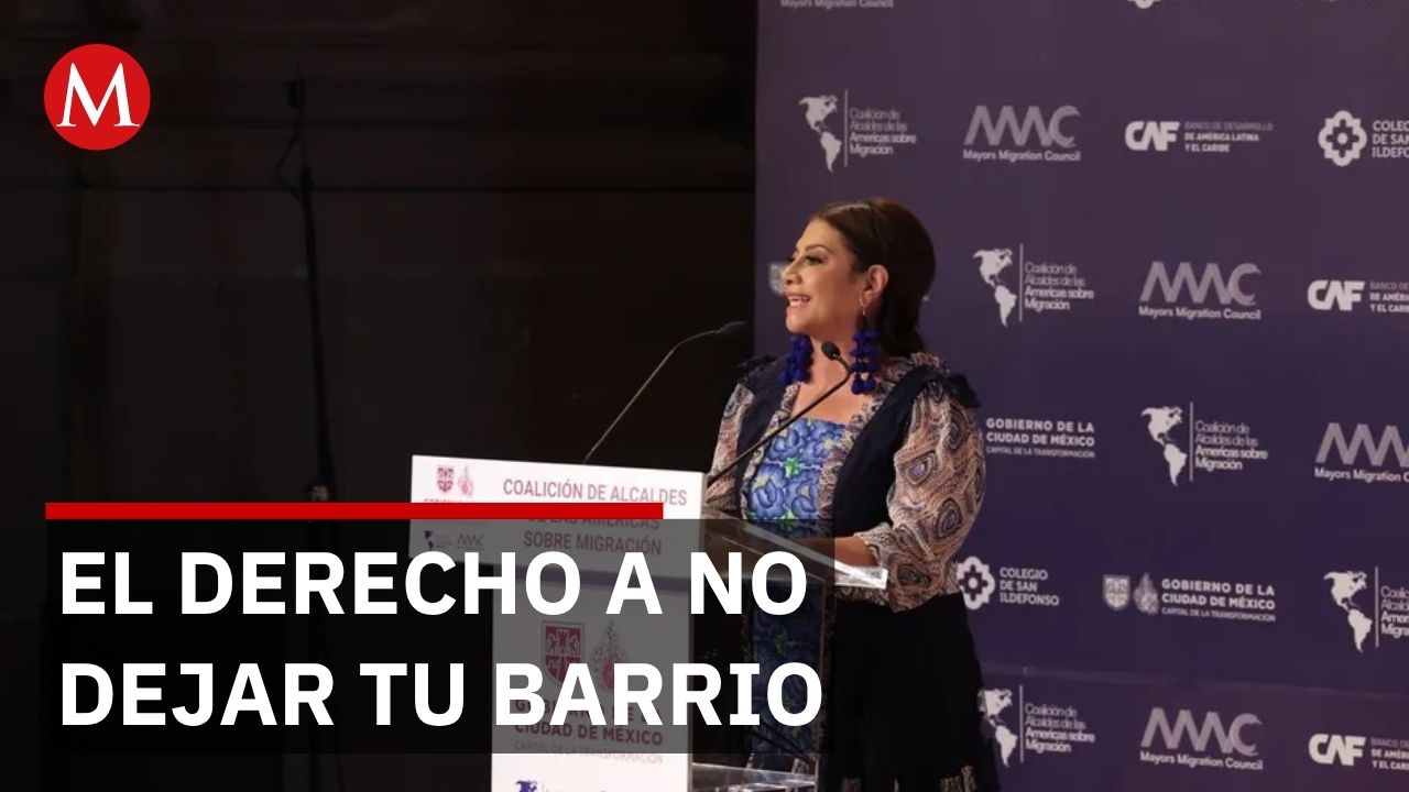 Desde Nueva York, Clara Brugada expone su política de vivienda contra la expulsión de comunidades
