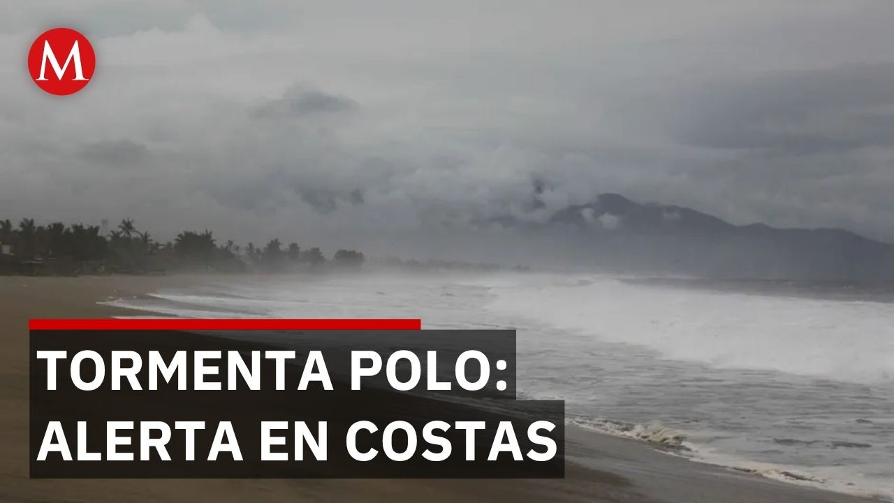 Alerta en Guerrero: tormenta Polo provoca oleajes de 3 metros en playas