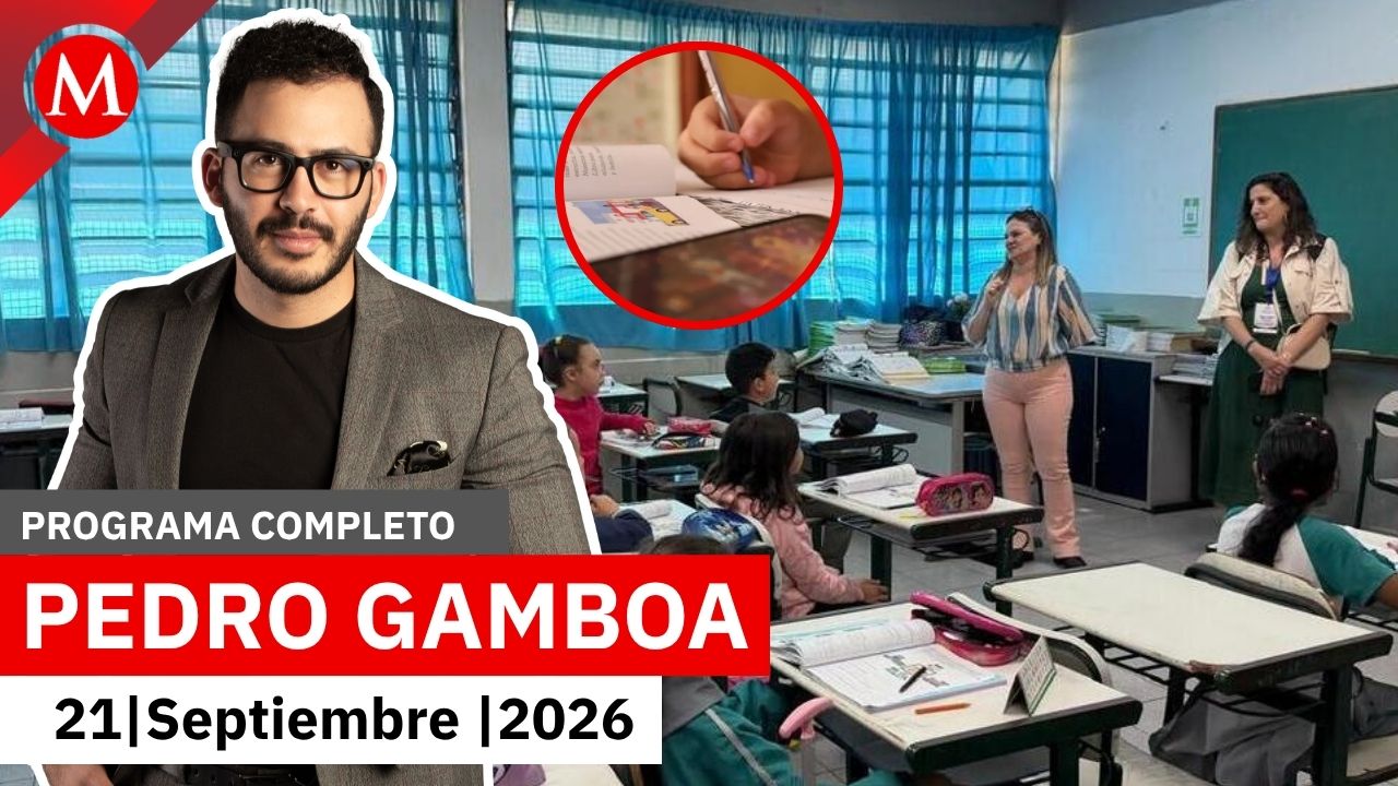 Anuncian restricciones para el uso de celulares en escuelas | Pedro Gamboa,21 de septiembre de 2026