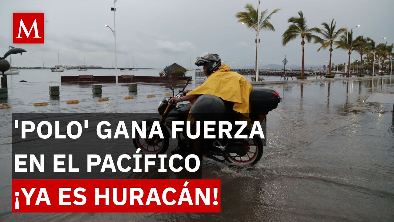 ¡Atención en las costas! Lluvias intensas y oleaje de hasta 4 metros: así afectará 'Polo' a México