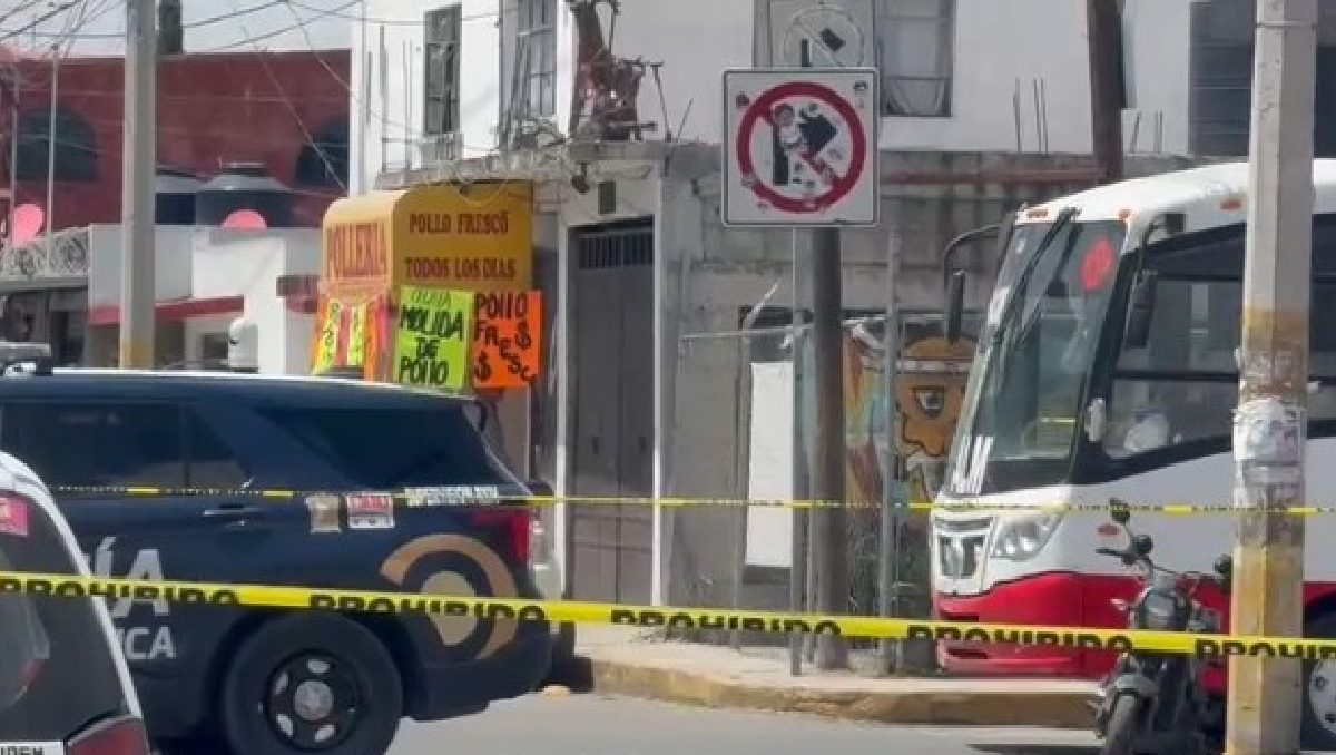 El camión habría atropellado a la adulta mayor cuando ésta tropezó en la vialidad. | Foto: Mario C. Rodríguez