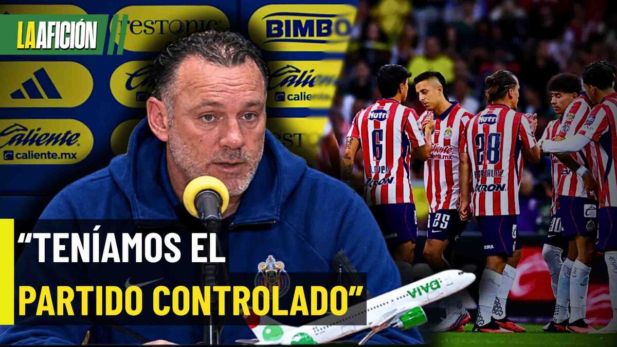 ¡CHIVAS LO DEJÓ IR! Gabriel Milito REACCIONA al empate contra América