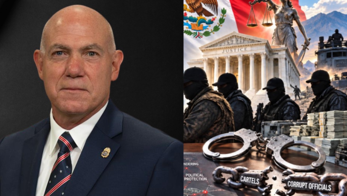 Derek Maltz, exdirector de la DEA, comparte imagen hecha con inteligencia artificial. | Redes sociales