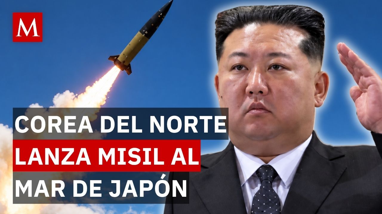 ¡Doble lanzamiento en pocas horas! Así fue el nuevo ensayo militar de Corea del Norte